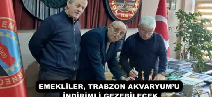 EMEKLİLER, TRABZON AKVARYUM’U İNDİRİMLİ GEZEBİLECEK