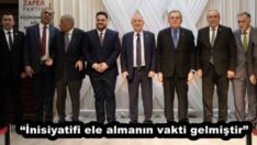 “İnisiyatifi ele almanın vakti gelmiştir”