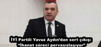 İYİ PARTİ TRABZON MİLLETVEKİLİ YAVUZ AYDIN TERÖRİSTBAŞINA STATÜ KAZANDIRMAK MEMNUN ETMEK İÇİN UĞRAŞIYORLAR