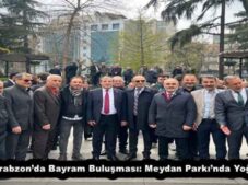 İYİ Parti Trabzon’da Bayram Buluşması: Meydan Parkı’nda Yoğun Katılım