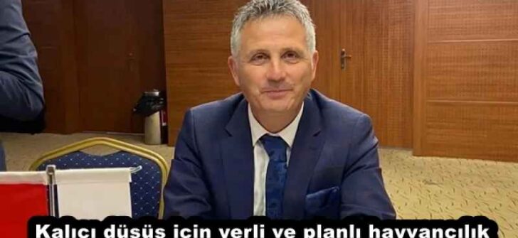 Kalıcı düşüş için yerli ve planlı hayvancılık