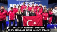 ORTAHİSAR BELEDİYESİ SPORCUSU BUĞRA SELİMZADE GÜMÜŞ MADALYA KAZANDI