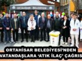 ORTAHİSAR BELEDİYESİ’NDEN VATANDAŞLARA ‘ATIK İLAÇ’ ÇAĞRISI