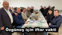 Özgüneş için iftar vakti