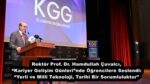 Rektör Prof. Dr. Hamdullah Çuvalcı, “Kariyer Gelişim Günleri”nde Öğrencilere Seslendi: “Yerli ve Millî Teknoloji, Tarihî Bir Sorumluluktur”