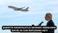 ŞUBATTA HAVAYOLUYLA SEYAHAT EDENLERİN SAYISI 45 İLİN NÜFUSUNU AŞTI