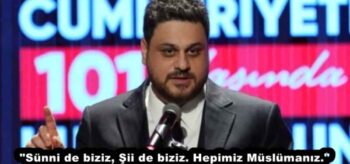 “Sünni de biziz, Şii de biziz. Hepimiz Müslümanız.”