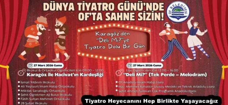 Tiyatro Heyecanını Hep Birlikte Yaşayacağız