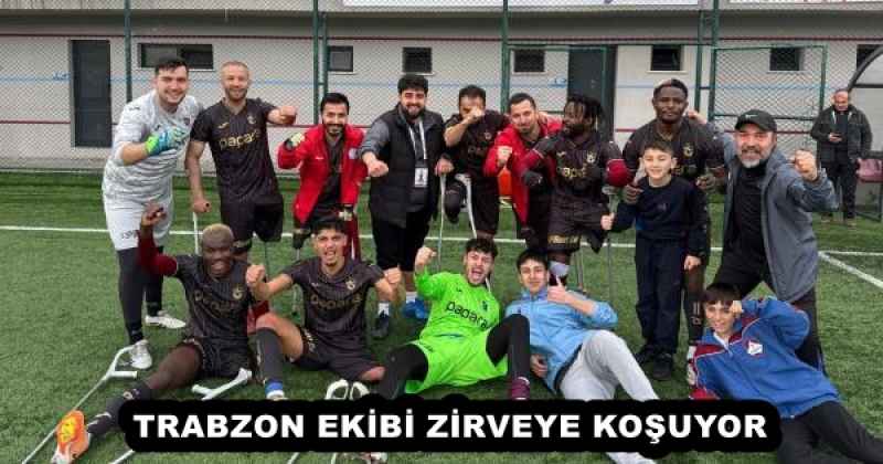 TRABZON EKİBİ ZİRVEYE KOŞUYOR