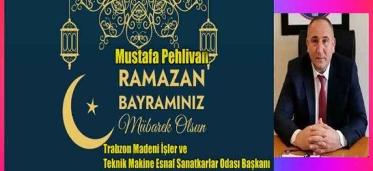 Trabzon Madeni İşler ve Teknik Makine Esnaf Sanatkarlar Odası Başkanı Mustafa PehlivanTrabzon