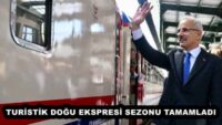 TURİSTİK DOĞU EKSPRESİ SEZONU TAMAMLADI 