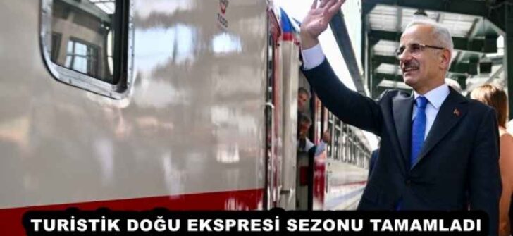 TURİSTİK DOĞU EKSPRESİ SEZONU TAMAMLADI 