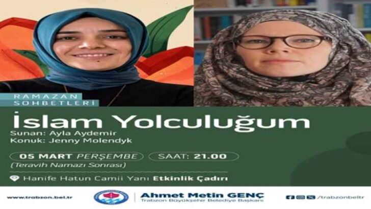 YAZAR JENNY MOLENDYK TRABZONLULARLA BULUŞACAK