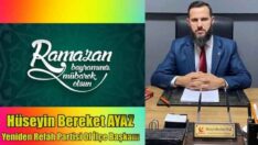 Yeniden Refah Partisi Of ilçe Başkanı Hüseyin Bereket AYAZ