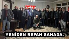 YENİDEN REFAH SAHADA.              