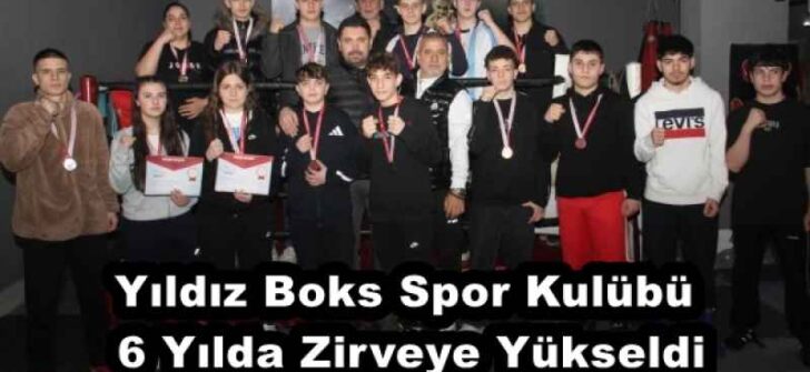 Yıldız Boks Spor Kulübü 6 Yılda Zirveye Yükseldi