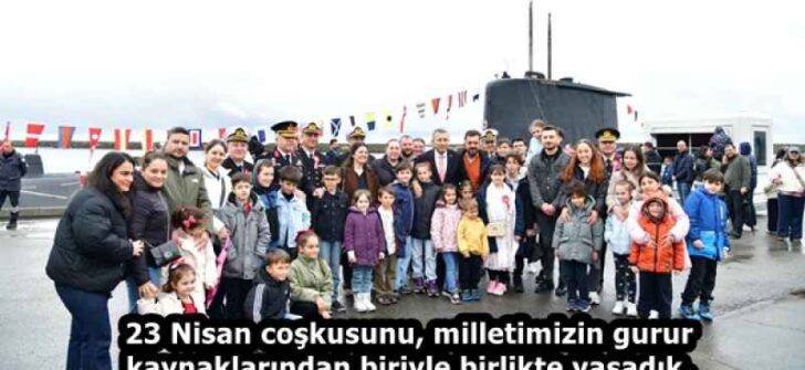 23 Nisan coşkusunu, milletimizin gurur kaynaklarından biriyle birlikte yaşadık.