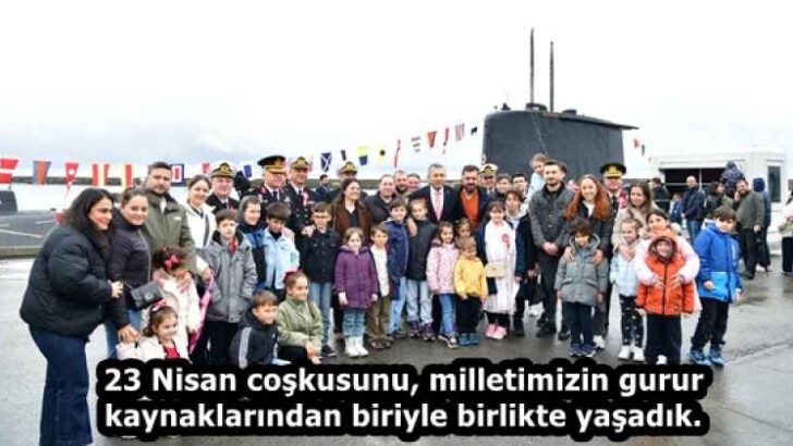 23 Nisan coşkusunu, milletimizin gurur kaynaklarından biriyle birlikte yaşadık.