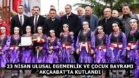 23 NİSAN ULUSAL EGEMENLİK VE ÇOCUK BAYRAMI AKÇAABAT’TA KUTLANDI