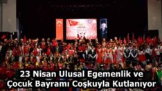 23 Nisan Ulusal Egemenlik ve Çocuk Bayramı Coşkuyla Kutlanıyor