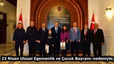 23 Nisan Ulusal Egemenlik ve Çocuk Bayramı nedeniyle;