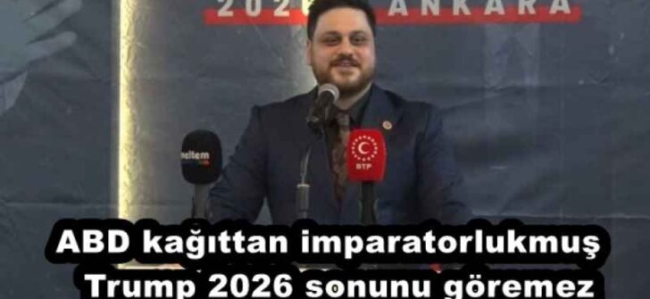 ABD kağıttan imparatorlukmuş  Trump 2026 sonunu göremez