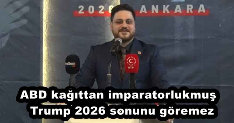 ABD kağıttan imparatorlukmuş  Trump 2026 sonunu göremez