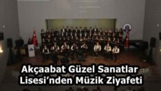 Akçaabat Güzel Sanatlar Lisesi’nden Müzik Ziyafeti