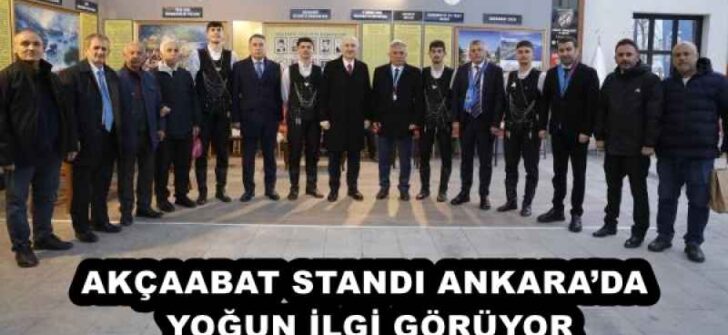 AKÇAABAT STANDI ANKARA’DA YOĞUN İLGİ GÖRÜYOR