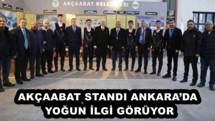 AKÇAABAT STANDI ANKARA’DA YOĞUN İLGİ GÖRÜYOR
