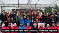 AKÇAABAT’TA OFF-ROAD HEYECANI ÖDÜL TÖRENİYLE TAÇLANDI