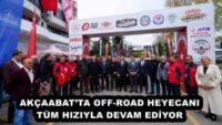 AKÇAABAT’TA OFF-ROAD HEYECANI TÜM HIZIYLA DEVAM EDİYOR