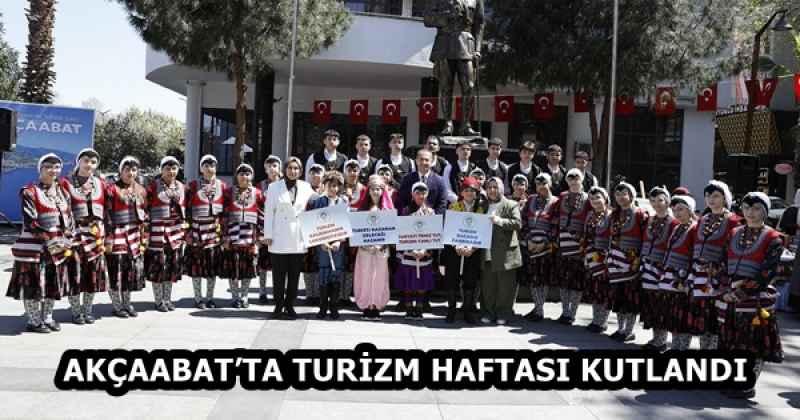 AKÇAABAT’TA TURİZM HAFTASI KUTLANDI