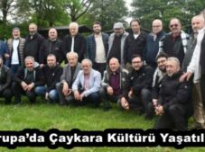 Avrupa’da Çaykara Kültürü Yaşatılıyor