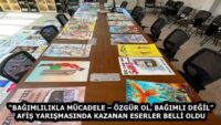 “BAĞIMLILIKLA MÜCADELE – ÖZGÜR OL, BAĞIMLI DEĞİL” AFİŞ YARIŞMASINDA KAZANAN ESERLER BELLİ OLDU