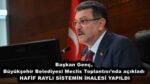 Başkan Genç, Büyükşehir Belediyesi Meclis Toplantısı’nda açıkladı  HAFİF RAYLI SİSTEMİN İHALESİ YAPILDI