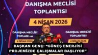 BAŞKAN GENÇ: “GÜNEŞ ENERJİSİ PROJEMİZDE ÇALIŞMALAR BAŞLIYOR”