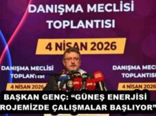 BAŞKAN GENÇ: “GÜNEŞ ENERJİSİ PROJEMİZDE ÇALIŞMALAR BAŞLIYOR”