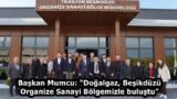 Başkan Mumcu: “Doğalgaz, Beşikdüzü Organize Sanayi Bölgemizle buluştu”