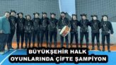 BÜYÜKŞEHİR HALK OYUNLARINDA ÇİFTE ŞAMPİYON