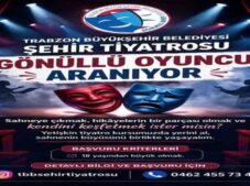 BÜYÜKŞEHİR TİYATROSU İÇİN YENİ YETENEKLER ARANIYOR