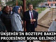 BÜYÜKŞEHİR’İN BOZTEPE BAKIMEVİ PROJESİNDE SONA GELİNDİ