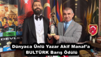 Dünyaca Ünlü Yazar Akif Manaf’a BULTÜRK Barış Ödülü