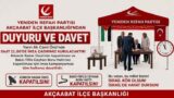 DUYURU VE DAVET