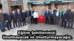 Eğitim Şehitlerimizi Unutmayacak ve Unutturmayacağız.
