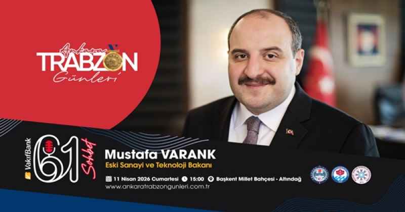 Eski Bakan Mustafa Varank, Trabzon Günleri’nde