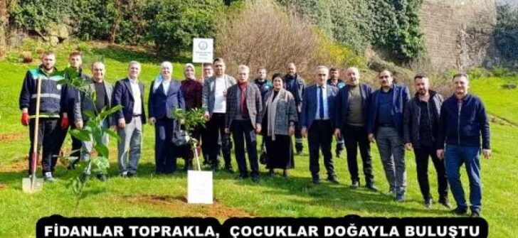 FİDANLAR TOPRAKLA,  ÇOCUKLAR DOĞAYLA BULUŞTU