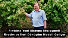 Fındıkta Yeni Sistem: Sözleşmeli Üretim ve İleri Dönüşüm Modeli Geliyor