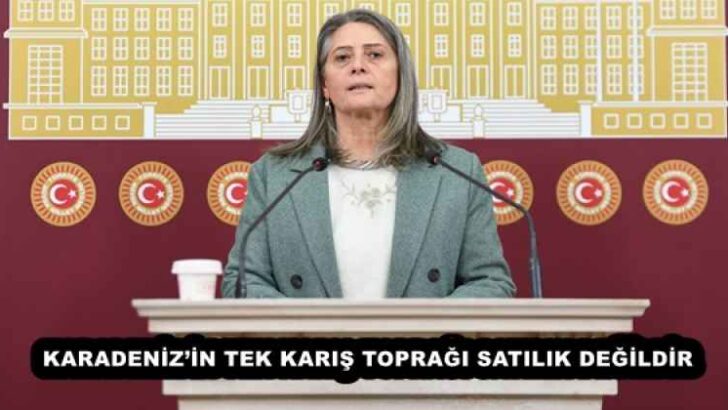 KARADENİZ’İN TEK KARIŞ TOPRAĞI SATILIK DEĞİLDİR