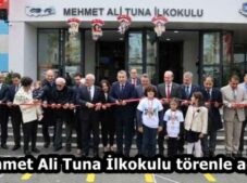 Mehmet Ali Tuna İlkokulu törenle açıldı